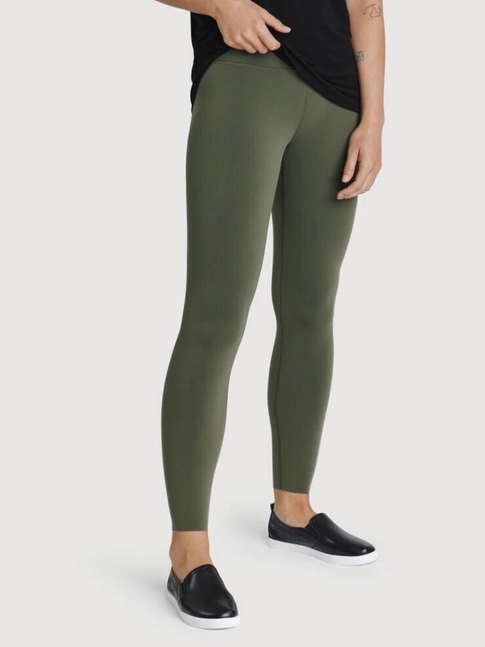 Kit and Ace The Office Ankle Tight in Olive Green Size 12